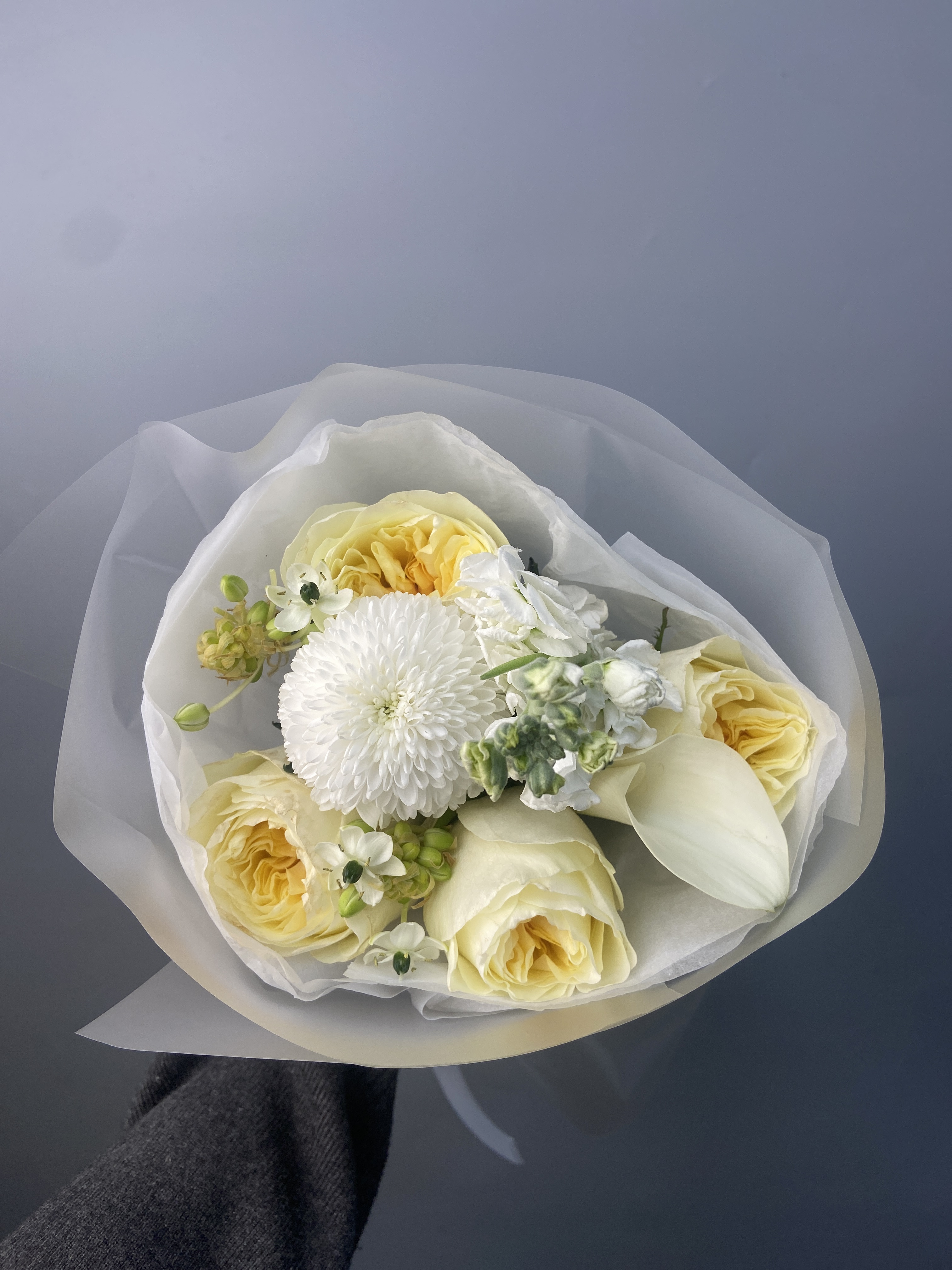 Собранный букет с доставкой по Астане