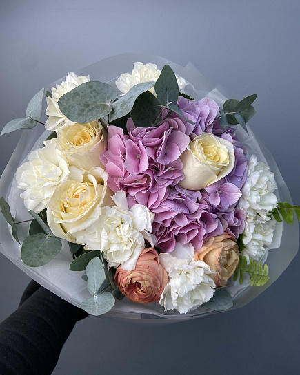 Собранный букет с доставкой по Астане