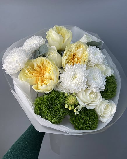 Собранный букет с доставкой по Астане