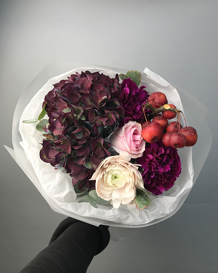 Собранный букет с доставкой по Астане