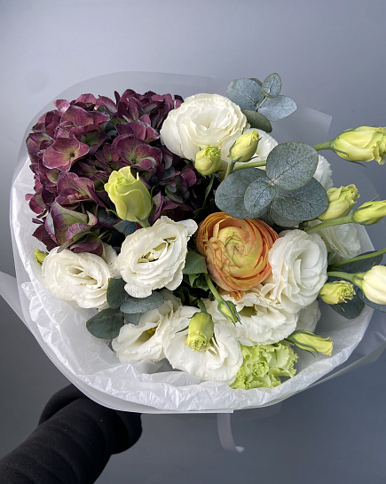 Собранный букет с доставкой по Астане