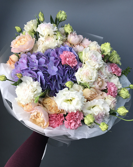 Собранный букет с доставкой по Астане