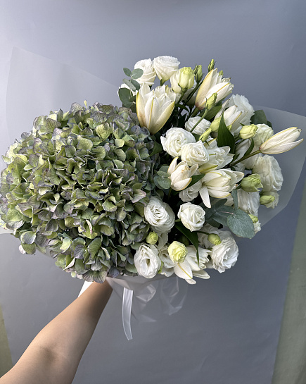 Собранный букет с доставкой по Астане