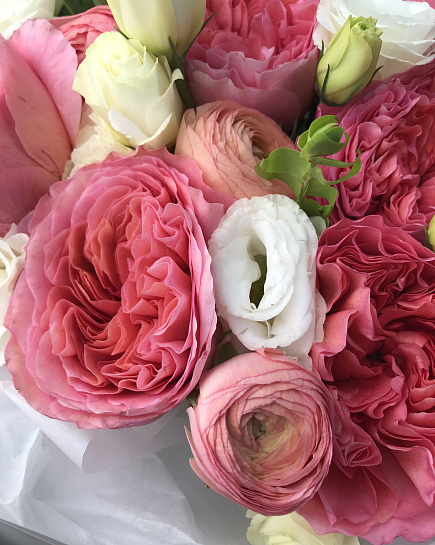 Собранный букет с доставкой по Астане